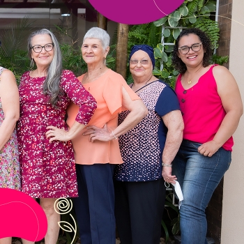 Campanha Outubro ms da sade da mulher valoriza mulheres em tratamento quimioterpico
